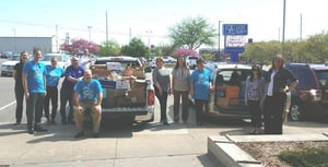 CRBT Food Drive Donation